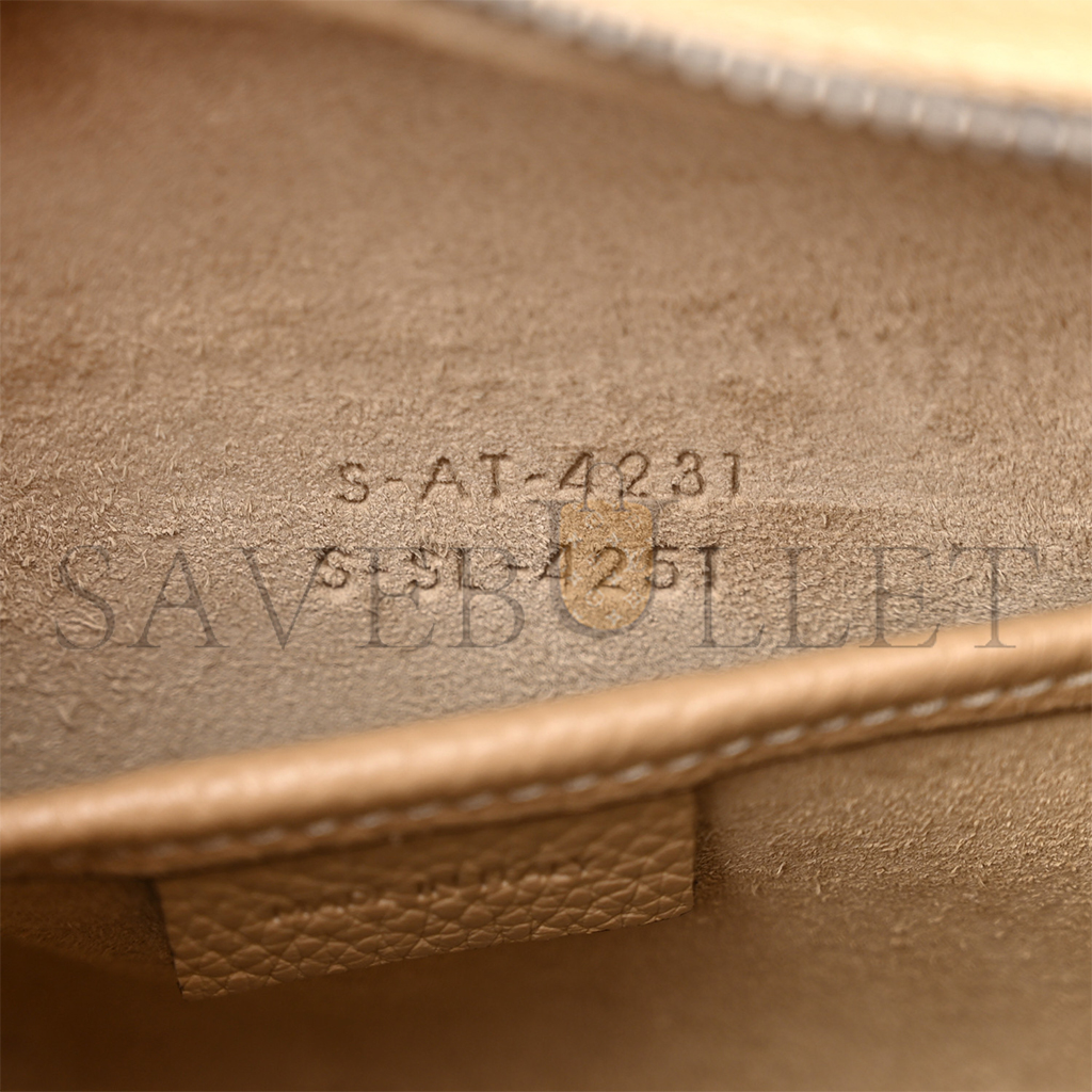 CELINE DRUMMED CALFSKIN NANO LUGGAGE DUNE 1403304 (20*20*10cm) CELINE DRUMMED CALFSKIN NANO LUGGAGE DUNE 1403304 (20*20*10cm)